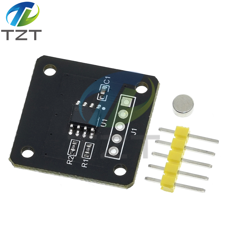 MT6701 Magnetic Encoder Magnetic Induction Angle Measurement Sensor Module 14bit High Precision Instead Of AS5600 For Arduino