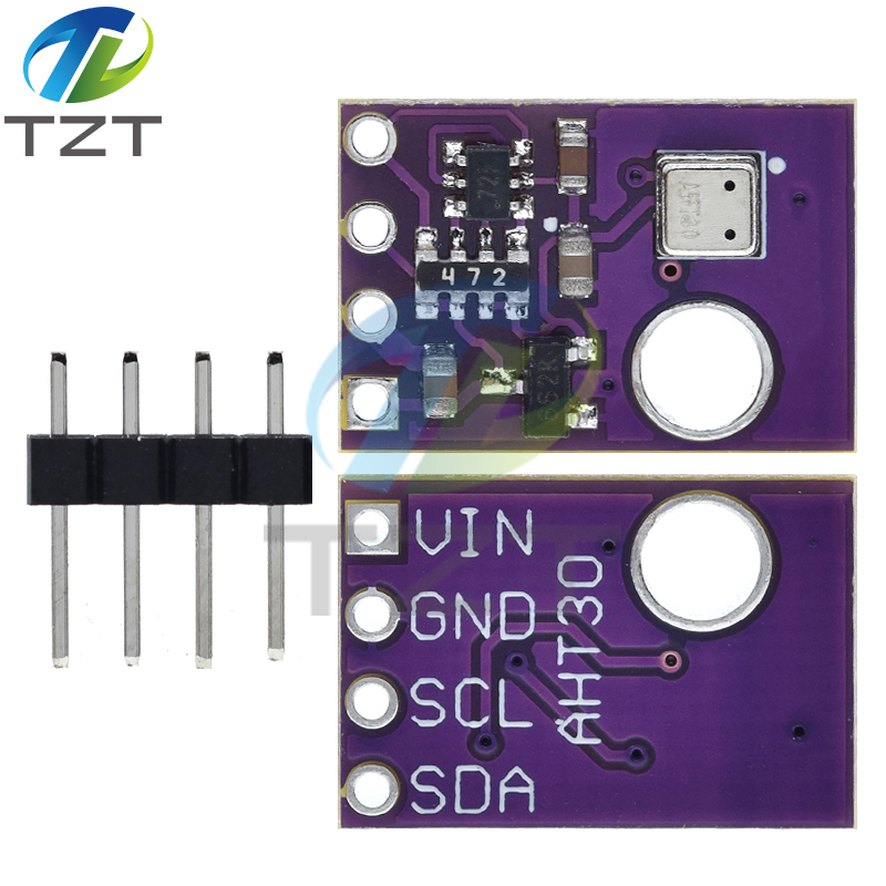 AHT30 Temperature Humidity Sensor Module Temperature And Humidity Probe I2C Digital Signal High Precision For Arduino