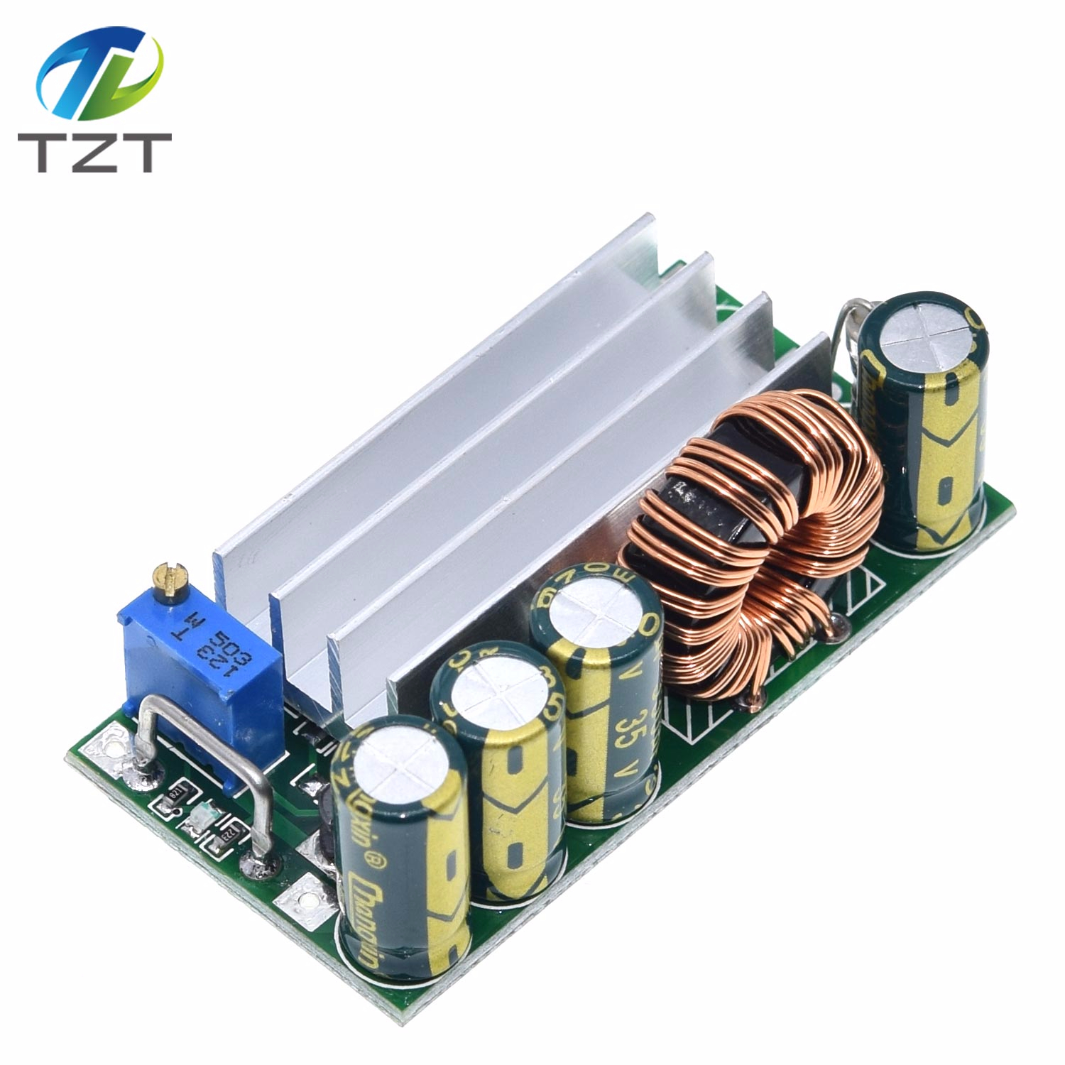 TZT Automatic Step Up Down DC Power Supply AT30 Converter Buck Boost Module Replace XL6009 4-30V To 0.5-30V