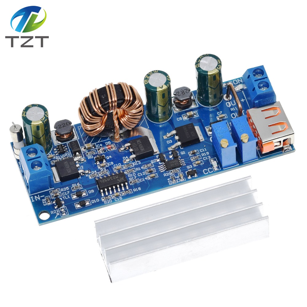 DC DC Step Up Boost Converter 2-24v to 3-30v 4A 80w CC CV Power Module Adjustable Regulated power supply 3.7V 6V 9V 12V With USB