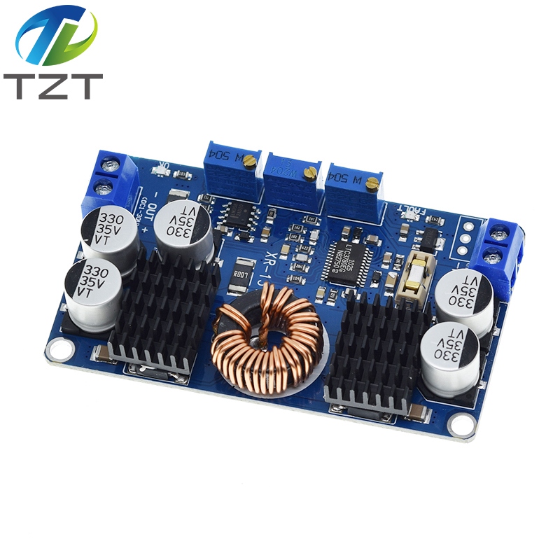 TZT LTC3780 DC-DC 5-32V to 1V-30V 10A Automatic Step Up Down Regulator Charging Module Power supply module