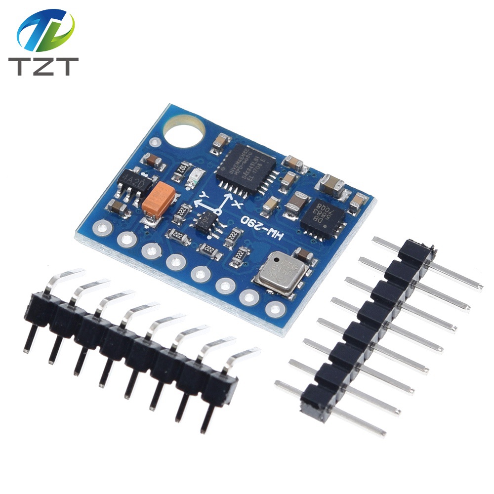 TZT GY-87 10DOF Module MPU6050 HMC5883L BMP180 GY87 Sensor Module GY87 For Arduino