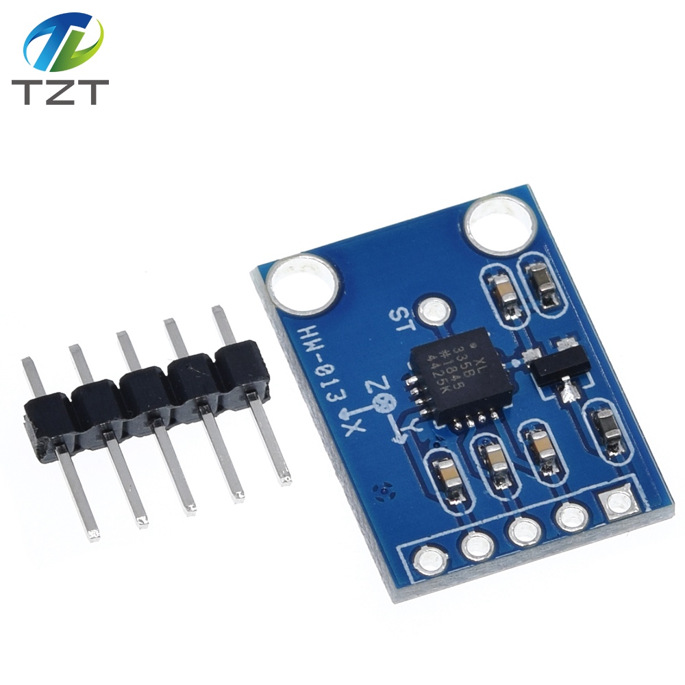 TZT GY-61 ADXL335 Acelerometro 3-Axis Analog Output Accelerometer Module Angular Transducer 3V-5V