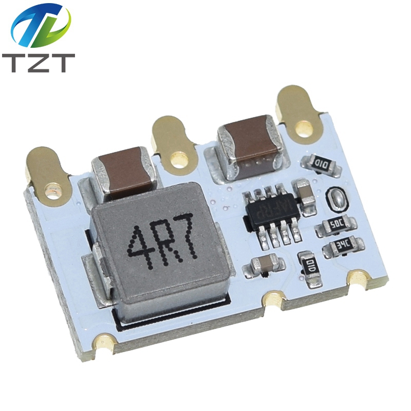 TZT 4A Mini DC-DC Buck Converter 4.5V-16V 9V 12V to 5V 3.3V Step-down Power Voltage Regulator Module Efficiency 98%