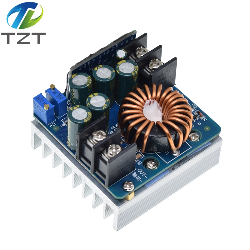 DC-DC 400W 15A Step Down Buck Converter DC 10V-60V To 0-45V Constant Voltage Constant Current Adjustable Power Supply Module