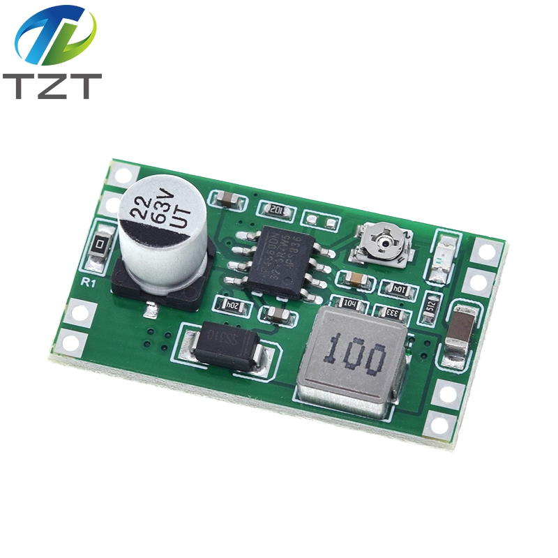 TZT 2A DC-DC MP4560 Step-down Stabilized Voltage Supply Module Output 8～55V to 12V 9V 5V 3V