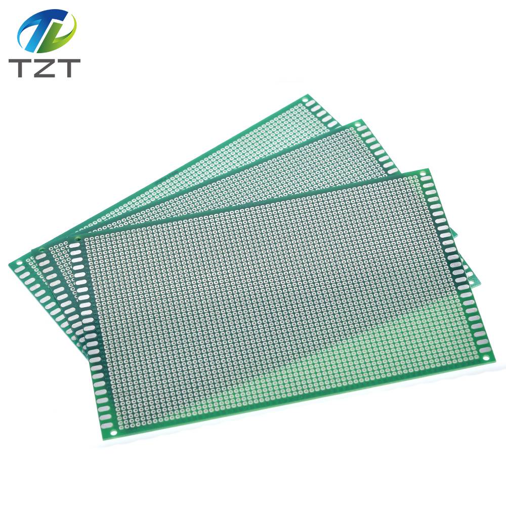 TZT 12x18cm 120x180 mm Single Side Prototype PCB Universal Printed Circuit Board Protoboard For Arduino