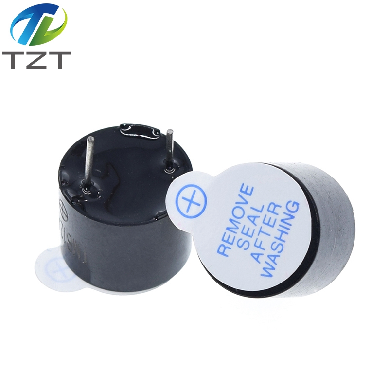 New Arrival 5v Active Buzzer Magnetic Long Continous Beep Tone 12*9.5mm