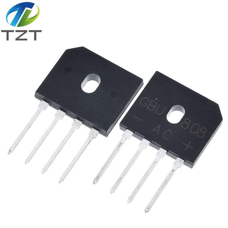 TZT GBU808 800V 8A power Diode Bridge Rectifier