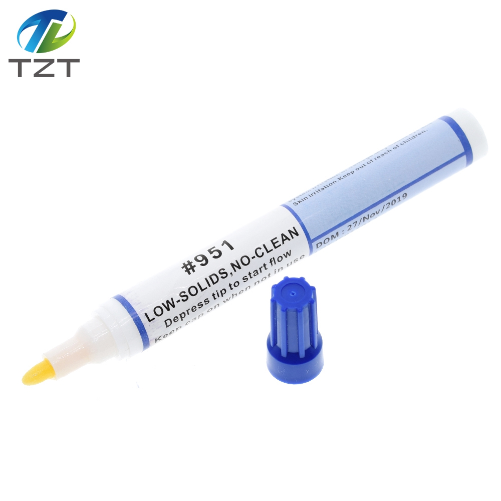 951 10 ml Soldering Rosin Flux Pen Low-Solid Non-clean For Kester Soldering Solar Panel DIY Power Panel For Arduino