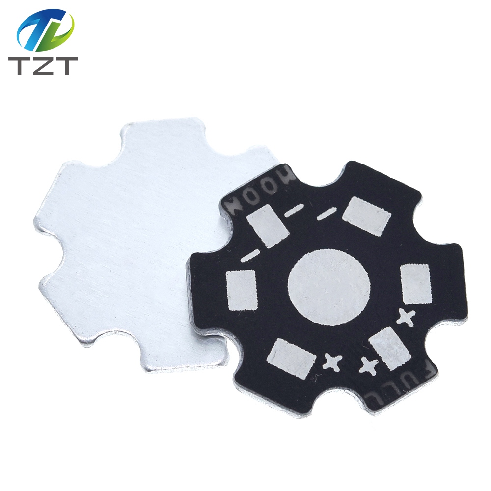 TZT 1W 3W 5W High Power LED Heat Sink Aluminum Base Plate