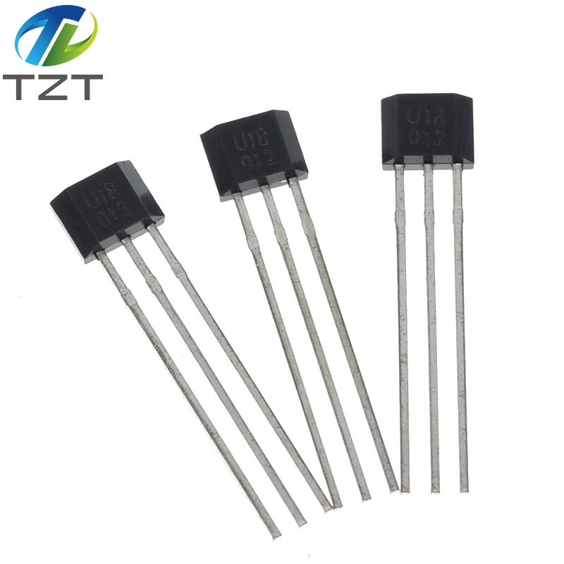 TZT  U18 US1881 TO-92 OH188 1881 U18 TO92 Hall Effect Sensor Magnetic Detector Hall Sensor Motor