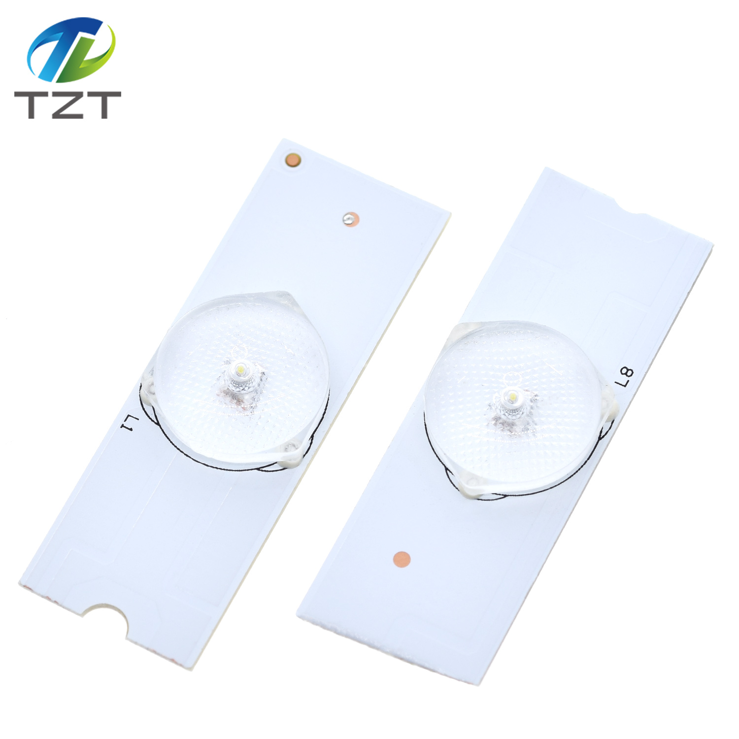 TZT 3V SMD Lamp Beads with Optical Lens Fliter for 32-65 inch LED TV Repair