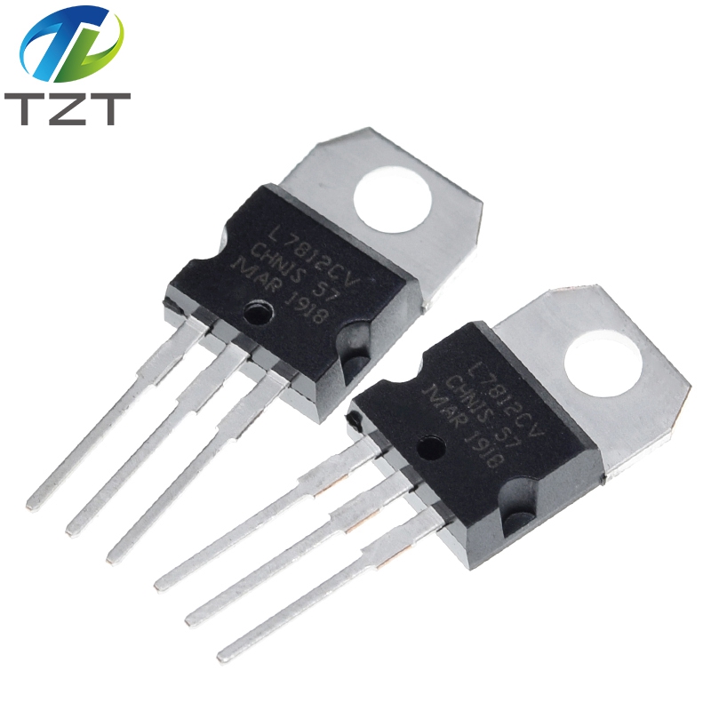 TZT  L7812CV L7812 KA7812 MC7812 Voltage Regulator 12V 1.5A TO-220 new original