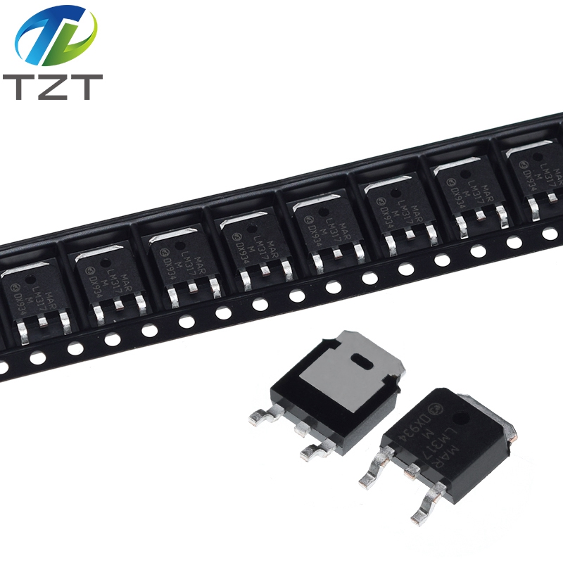 TZT LM317M SOT252 LM317 TO-252 SOT LM317MDT LM317MDT-TR TO252 SMD new voltage regulator IC