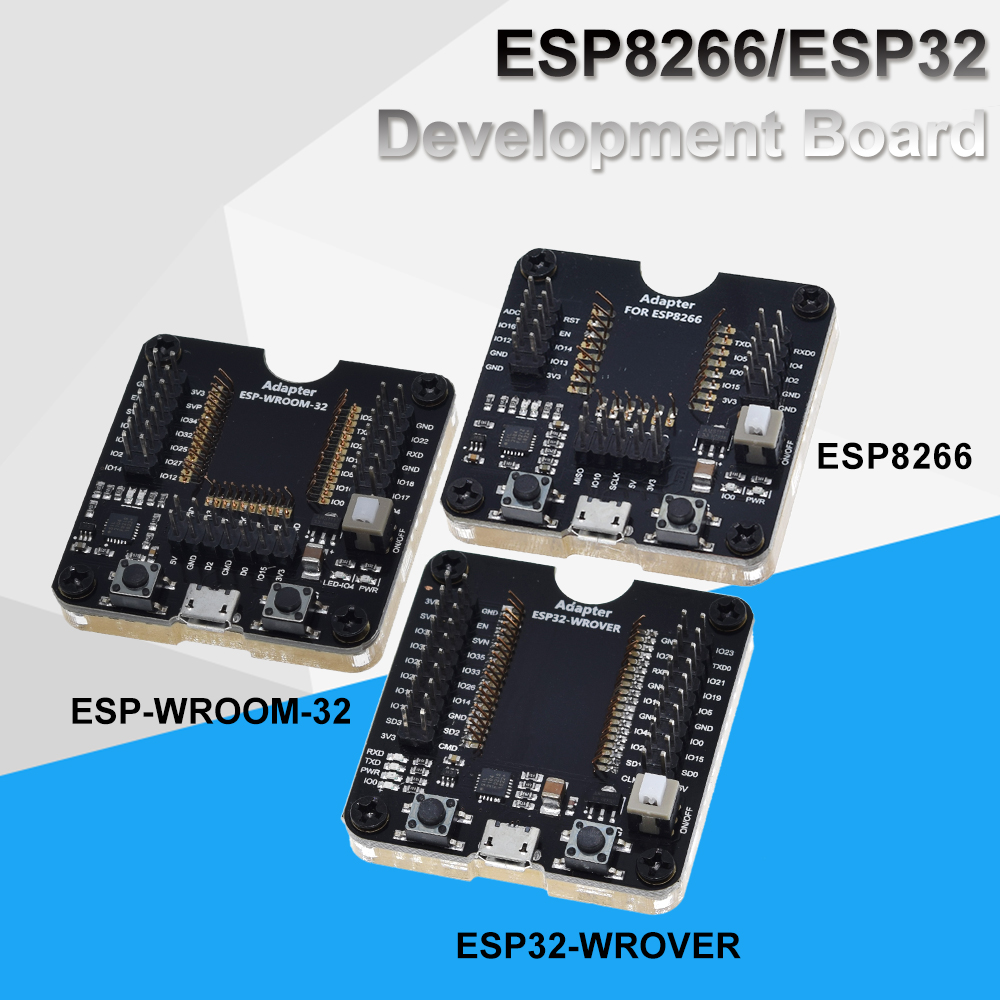 TZT ESP8266 ESP-WROOM-32 ESP32-WROVER Esp32 Development Board Esp32 Test Board Burning Fixture Tool Downloader For ESP-12F