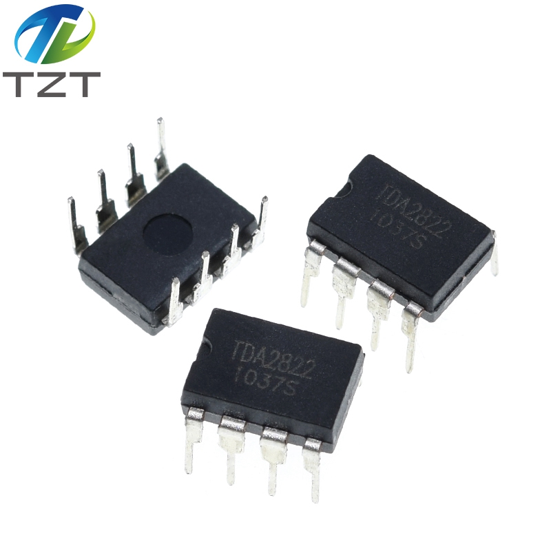 TZT 1PCS TDA2822M DIP8 TDA2822 DIP 2822M DIP-8 new and original IC