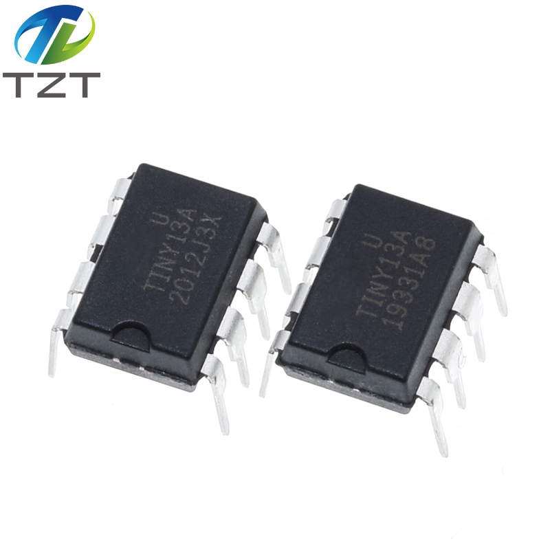 TZT  1pcs ATTINY13A-PU ATTINY13A ATMEL ATTINY13 13A-PU 8DIP IC