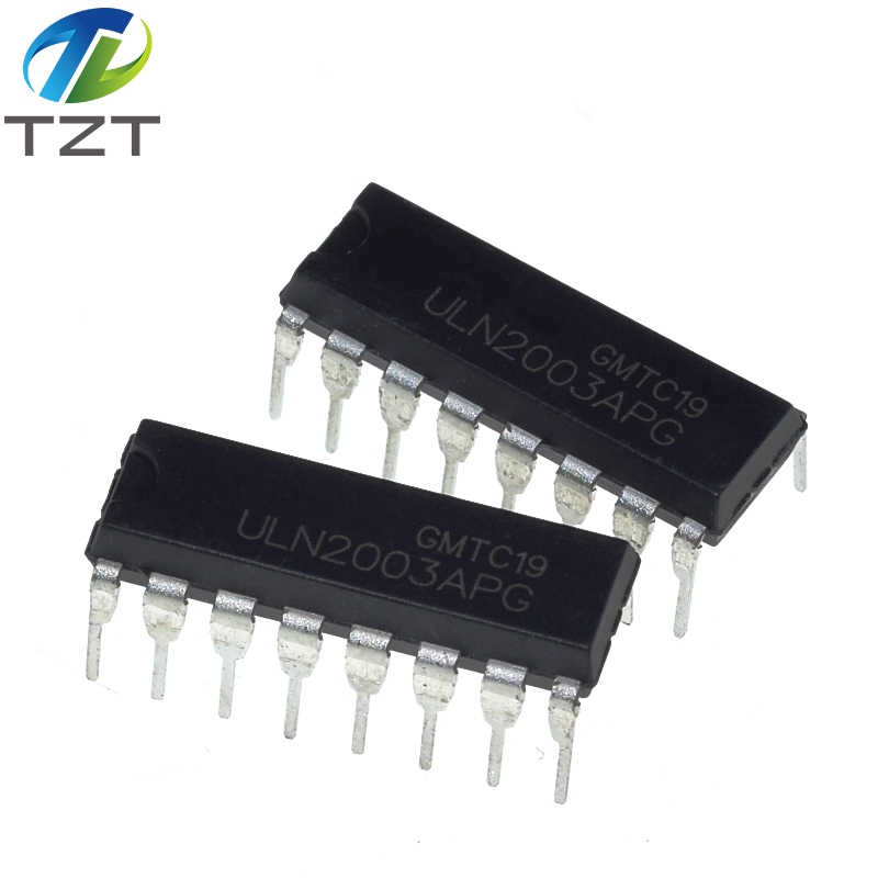 TZT 1PCS ULN2003AN DIP16 ULN2003A DIP-16 ULN2003 ULN2003APG DIP new and original IC