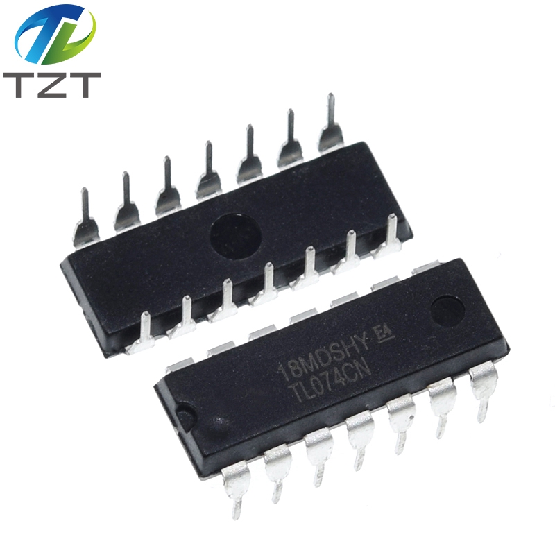 TZT 1PCS TL074CN DIP14 TL074 DIP 074CN DIP new and original IC