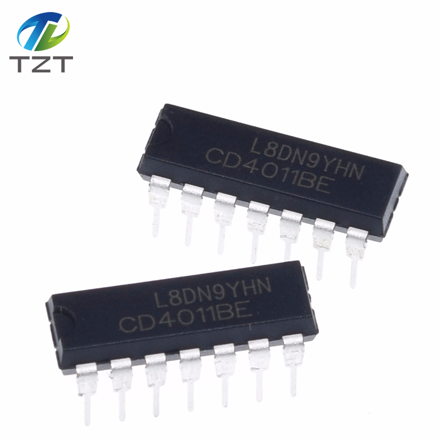 TZT 1PCS CD4011BE DIP14 CD4011 DIP 4011BE DIP-14 new and original IC