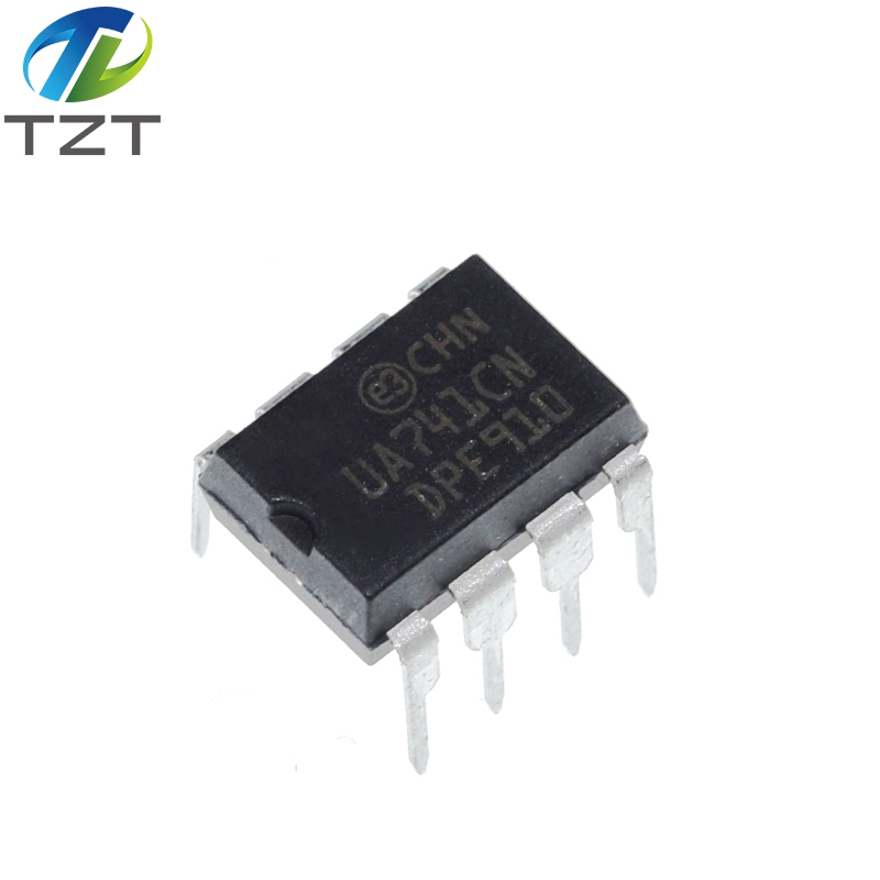 TZT 1pcs UA741CN UA741 LM741 op amp compensation type DIP-8