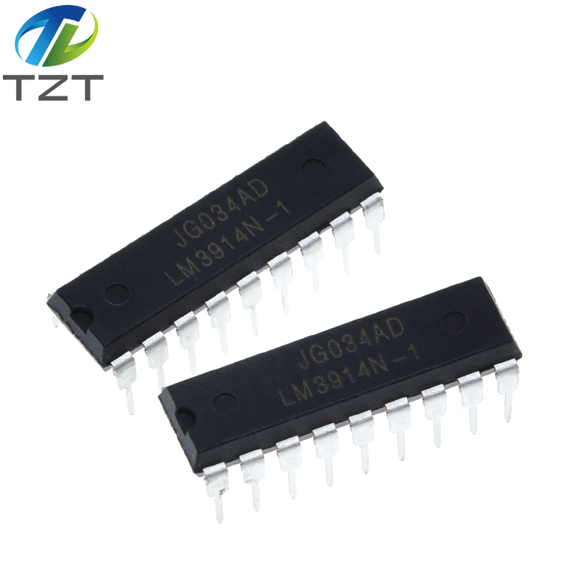 TZT 1pcs/lot LM3914N-1 LM3914N LM3914 DIP-18 LED Lighting Drivers Dot/Bar Display Dvr new original In Stock