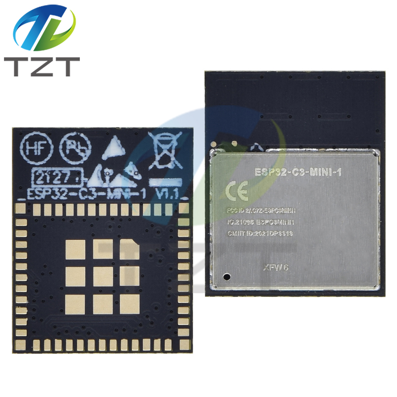 TZT ESP32-C3 ESP-C3-01M Development Board 2.4G WiFi Bluetooth-compatible BLE 5.0 Wireless Module Dual-mode ESP32-C3M