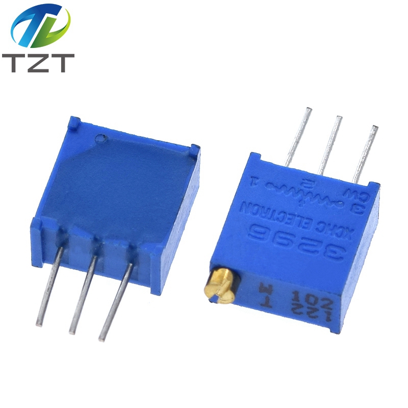 3296W 3296 50 100 200 500 ohm 1K 2K 5K 10K 20K 50K 100K 200K 500K 1M ohm 103 100R 200R 500R Trimpot Trimmer Potentiometer