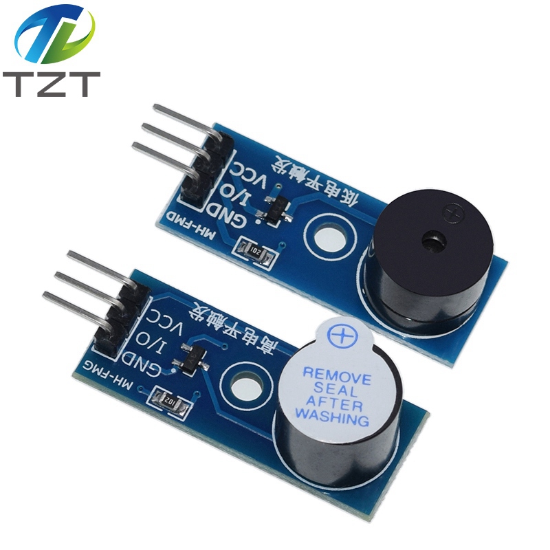 TZT High Quality Active / passive Buzzer Module for Arduino New DIY Kit Active Buzzer Bow Bevel Modules For Arduino