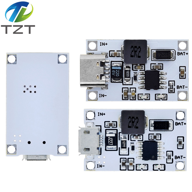 TZT 5V 2A Lithium Battery Charger Step Up Protection Board 2S 7.4V 8.4V Boost Power Module Li-Po Li-ion 18650 Bank Charger Board