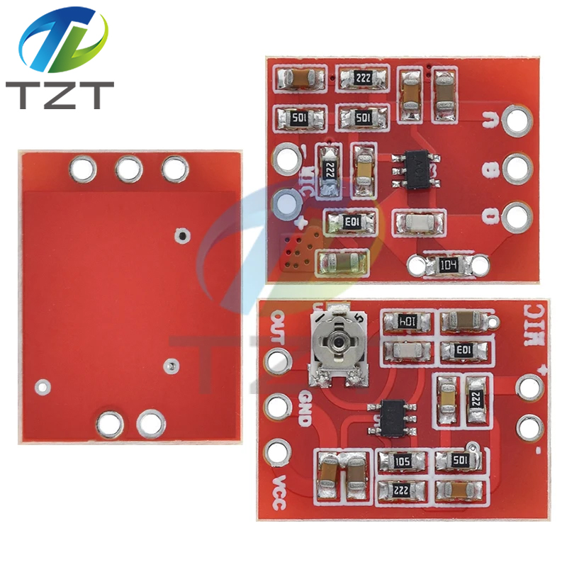 NEW MAX4466 Electret Microphone Amplifier Board Adjustable Gain Pickup Preamplifier Preamp for arduino