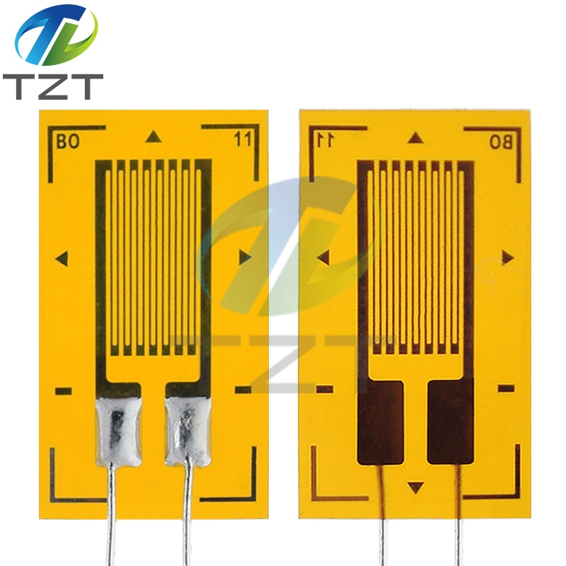 TZT 10PCS BF120-3AA 120-3AA Precision Resistive Strain Gauge Strain Gauge For The Pressure Sensor Load Cell 120ohm For Arduino