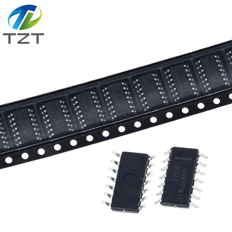 TZT LM324DR SOP14 LM324 SOP SMD LM324DR2G LM324DT SOP-14 new and original IC