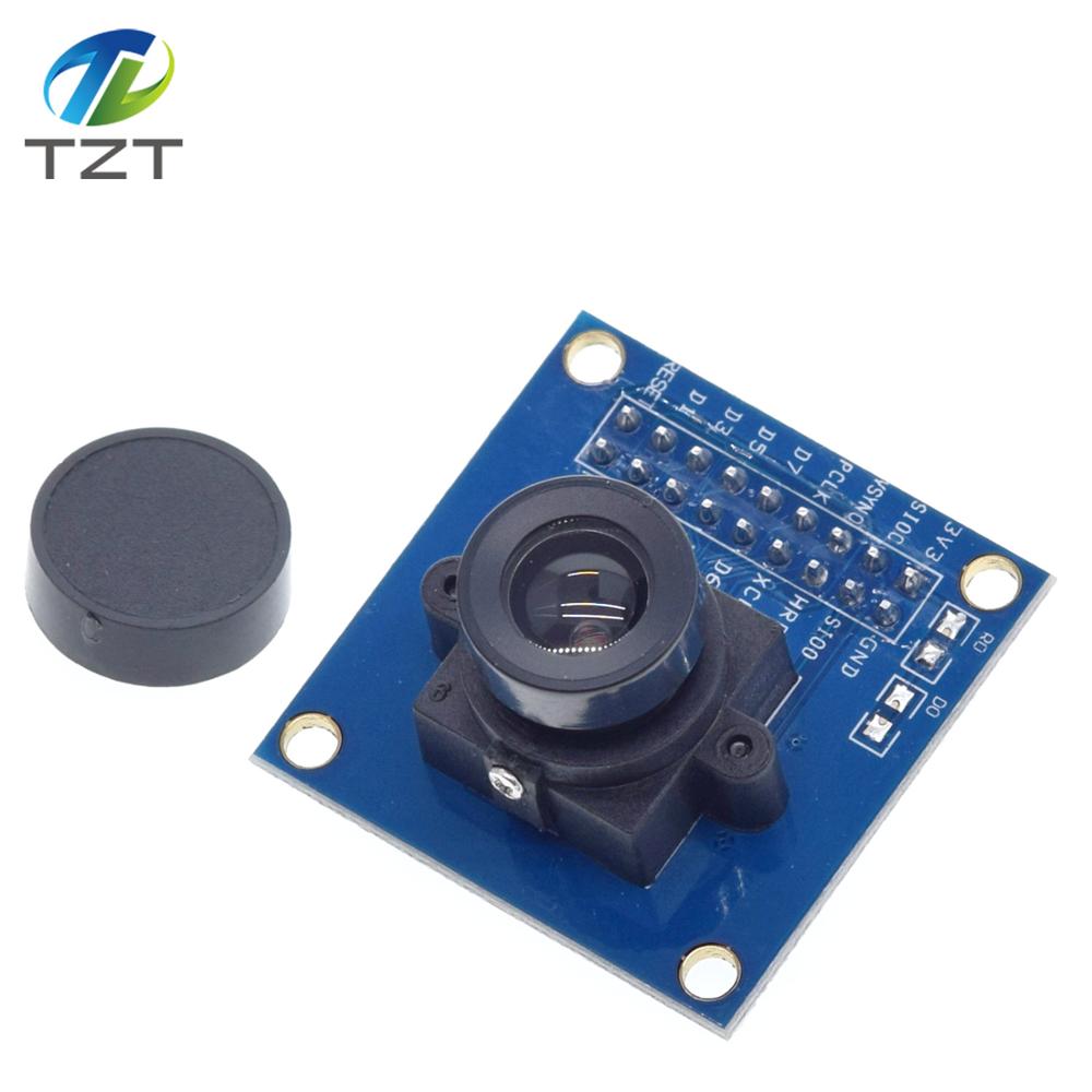 OV7670 camera module Supports VGA CIF auto exposure control display active size 640X480