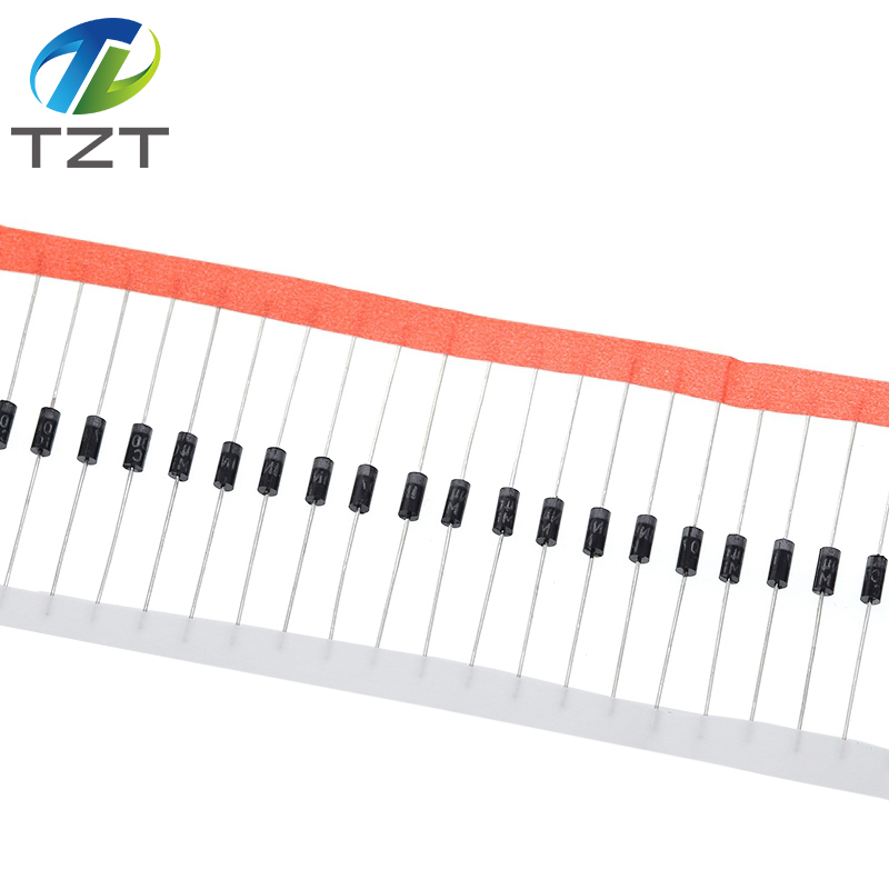 TZT 1PCS 1N5817 1N5819 1N5399 1N4937 1N4004 Schottky Rectifier Diode 1N4001 1N4007 UF4007 HER107 FR207 FR157 FR107 RL207 DO-41