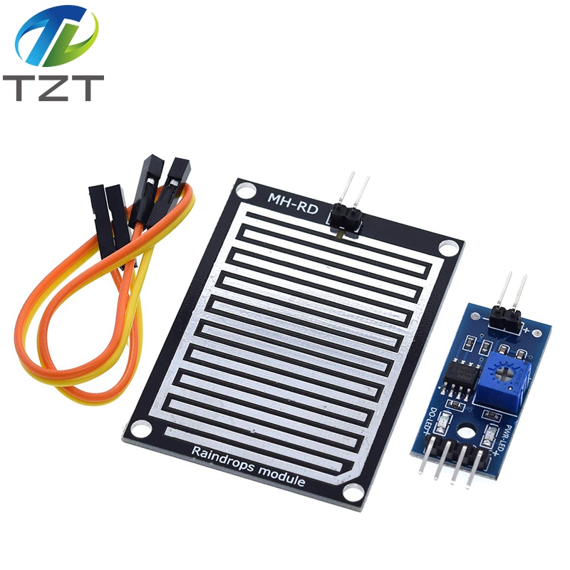 Snow/Raindrops Detection Sensor Module Rain Weather Module Humidity For Arduino