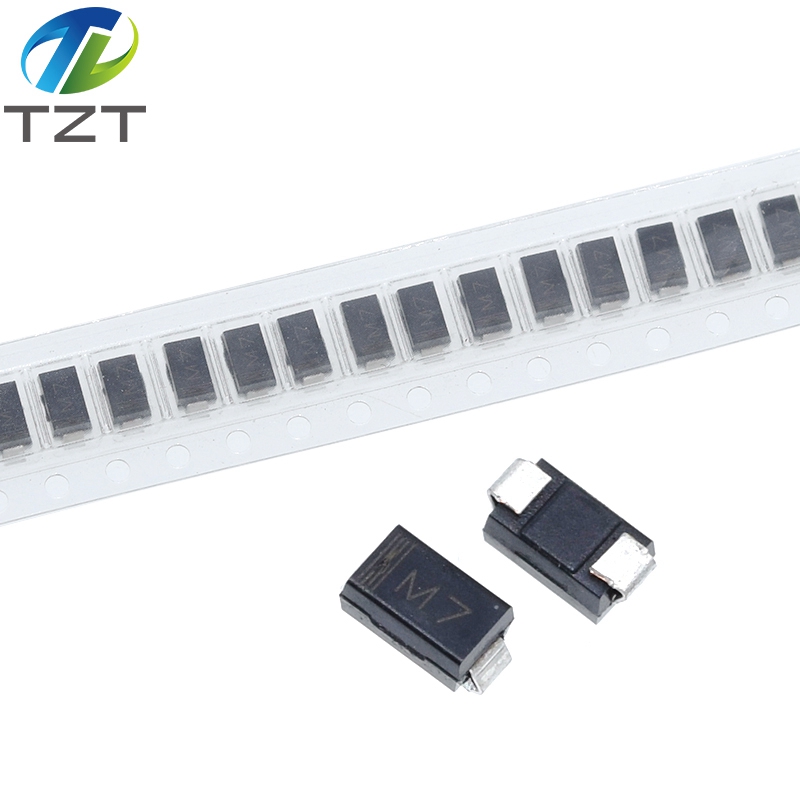TZT SMD 1N4007 IN4007 Rectifier Diode 1A 1000V M7 IN4007 1N4007 4007 1A 1000V DO-41