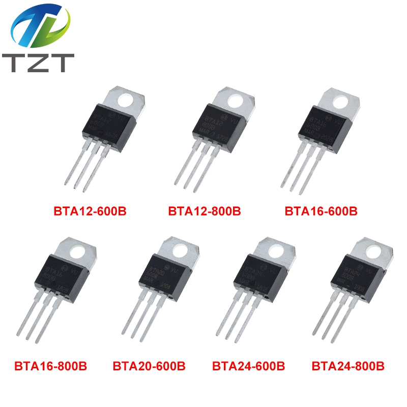 TZT Bta12-600b Bta12-800b Bta16-600b Bta16-800b Bta20-600b Bta24-600b Bta24-800b Transistor To-220 To220