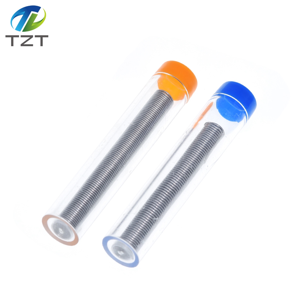 TZT DIY Tin lead Rosin Core Solder-Wire 20g 1.0mm 2% Flux Reel Welding-line New Tin content 45%