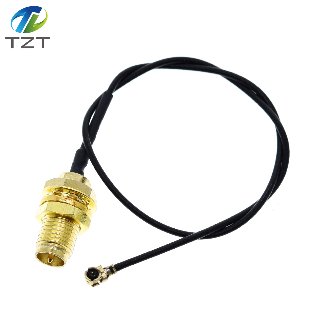 TZT SMA Connector Cable Male to uFL/u.FL/IPX/IPEX RF Or NO Connector Coax Adapter Assembly RG178 Pigtail Cable 1.13mm