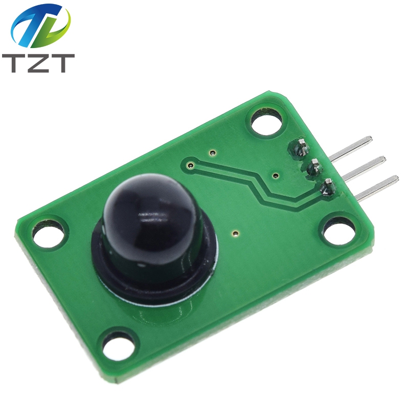 TZT Pyroelectric Infrared Sensor Human Body Detecting PIR Motion Sensor Module for Arduino MCU Board 120 degree