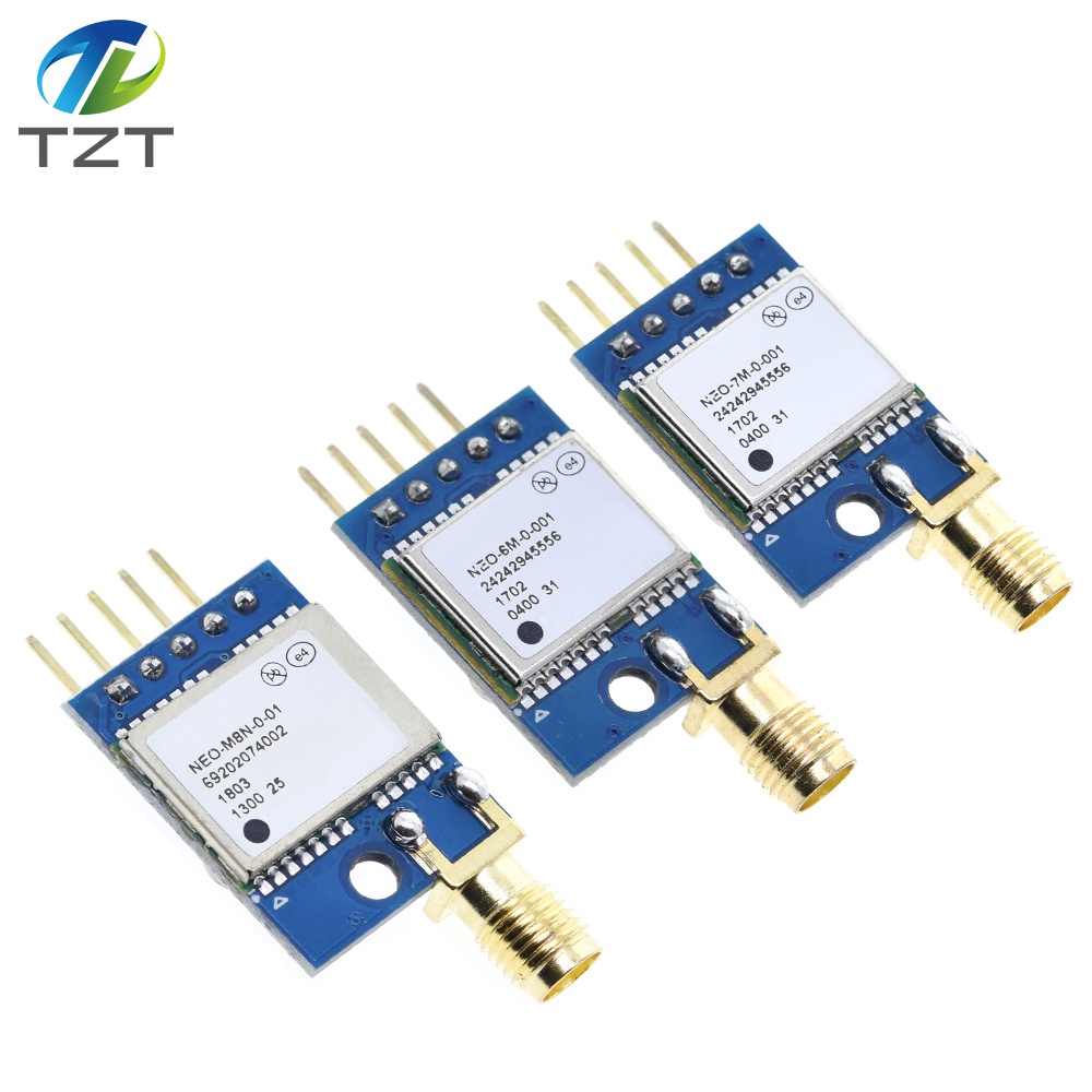 TZT Neo-6m Neo-7m Double Sided Gps Mini Module Neo-m8n Satellite Positioning Microcontroller Scm Mcu Development Board For Arduino