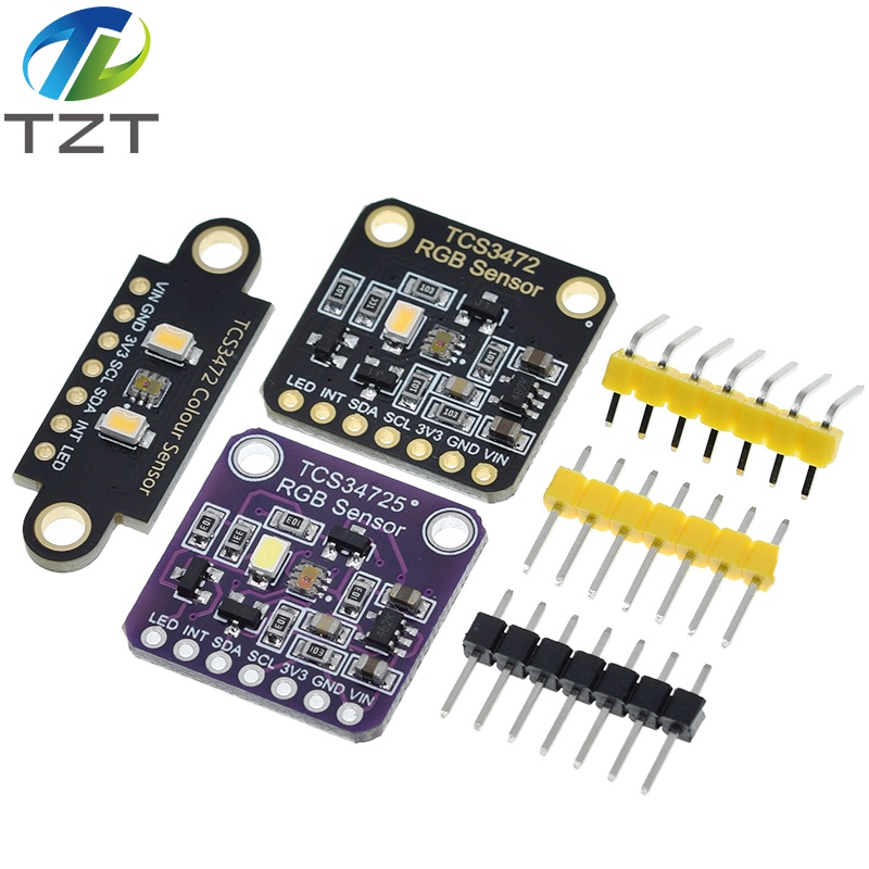 TZT TCS34725 Color Sensor Recognition Module RGB  Development Board IIC For Arduino STM32