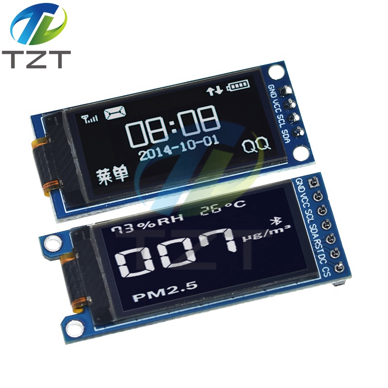 TZT 1.3 inch OLED display 64×128 LCD module SH1107 LCD 1.3 