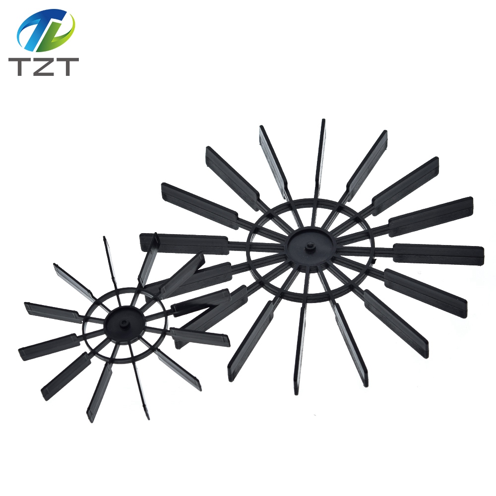 TZT 10CM 16CM Paddle wheel Model making oars for 2MM motor shaft axle Remote control toy boat accessories