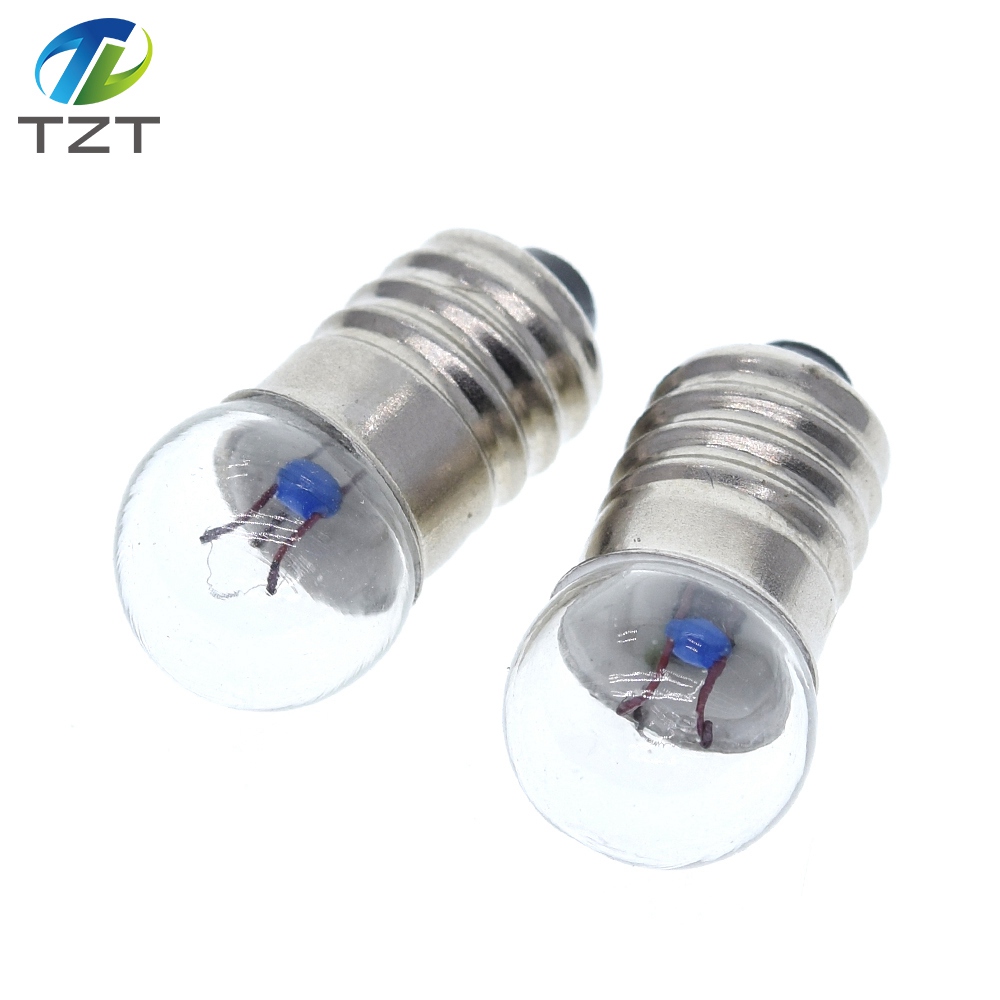 TZT Student Electrical Experimental Physics Class Used 0.3A  0.5A 1.5V 2.5V 3.8V 6V Small Incandescent Bulbs