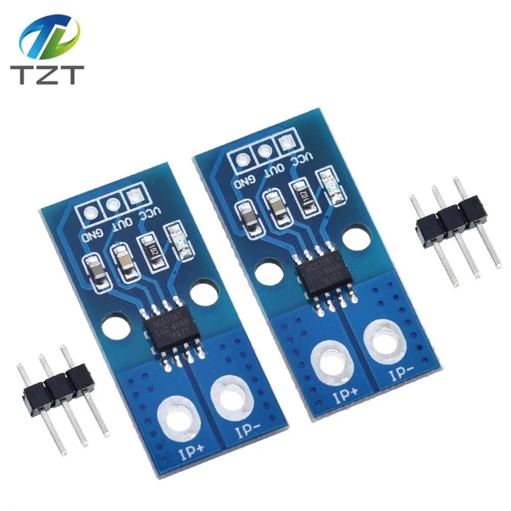 TZT ACS724TLLCR 40A 50A Range Hall Current Sensor Module ACS724 Module For Arduino