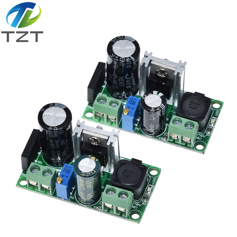 TZT LM2596T LM2596HV  DC-DC adjustable step-down 3A power Supply module DC 5V-50V,3A Large current Large power