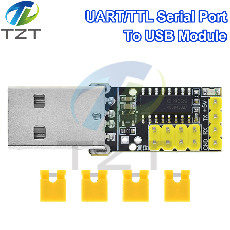 TZT CH9329 Module UART/TTL Serial Port To USB HID Full Keyboard Mouse Driver-Free Game Bevelopment Box